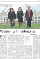 Canberra Times - Women with Enterprise